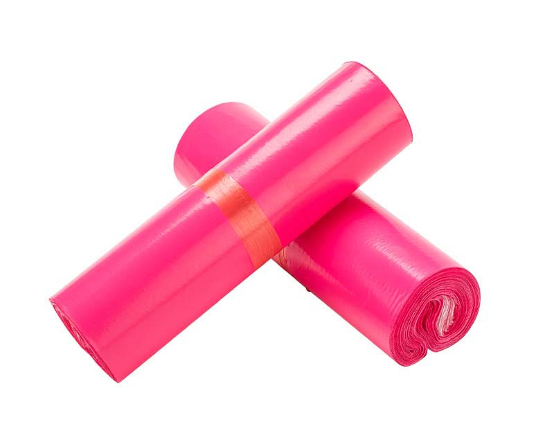 五华玫红色快递袋-02